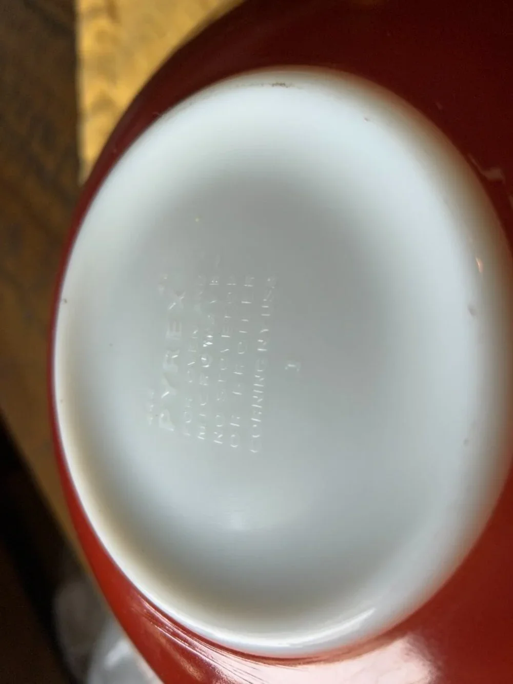 Vintage  Pyrex bowls set   Autumn  Harvest   rust  orange  color    #  444  442